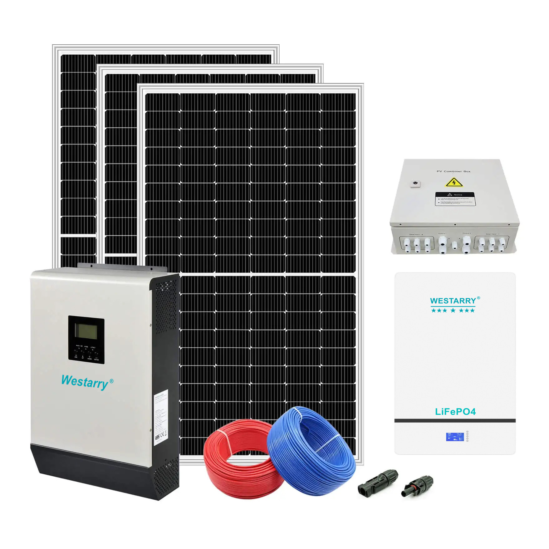Westarry Complete Off Grid Home Solar System 30kw Solar Energy 450w Solar Panel